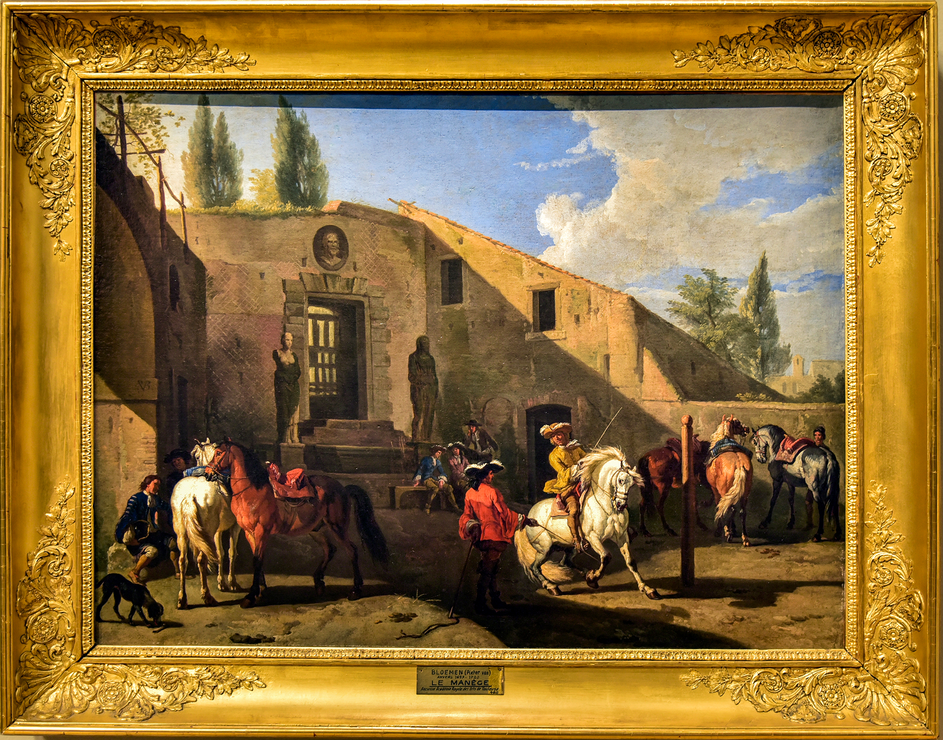 Pieter Van Bloemen
(Anvers, 1657 - 1720)
Le manège