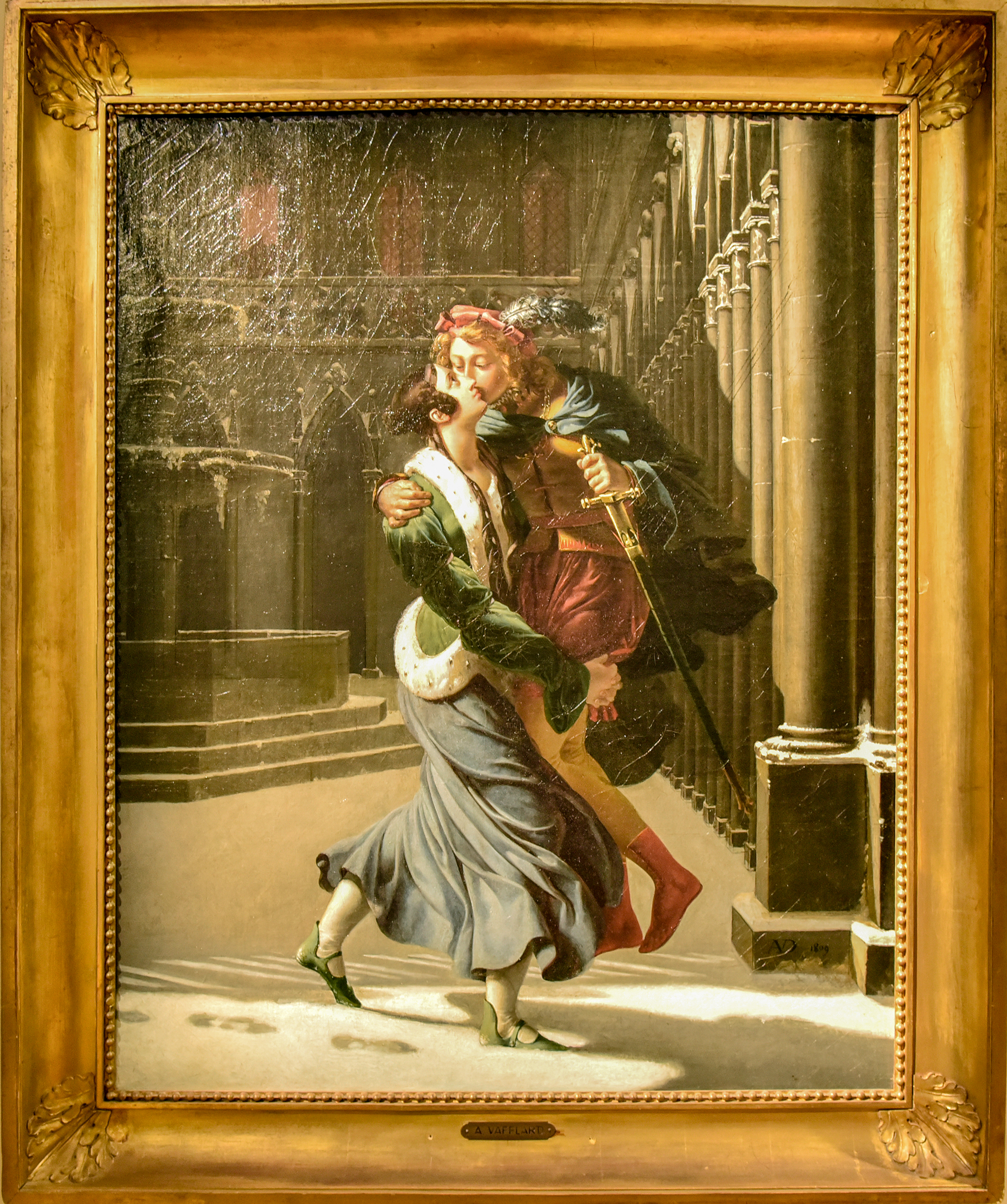 Pierre Antoine Augustin Vafflard
(Paris, 1777 - 1840)
Emma et Aginhard ou les Statagèmes de l'amour, 1804