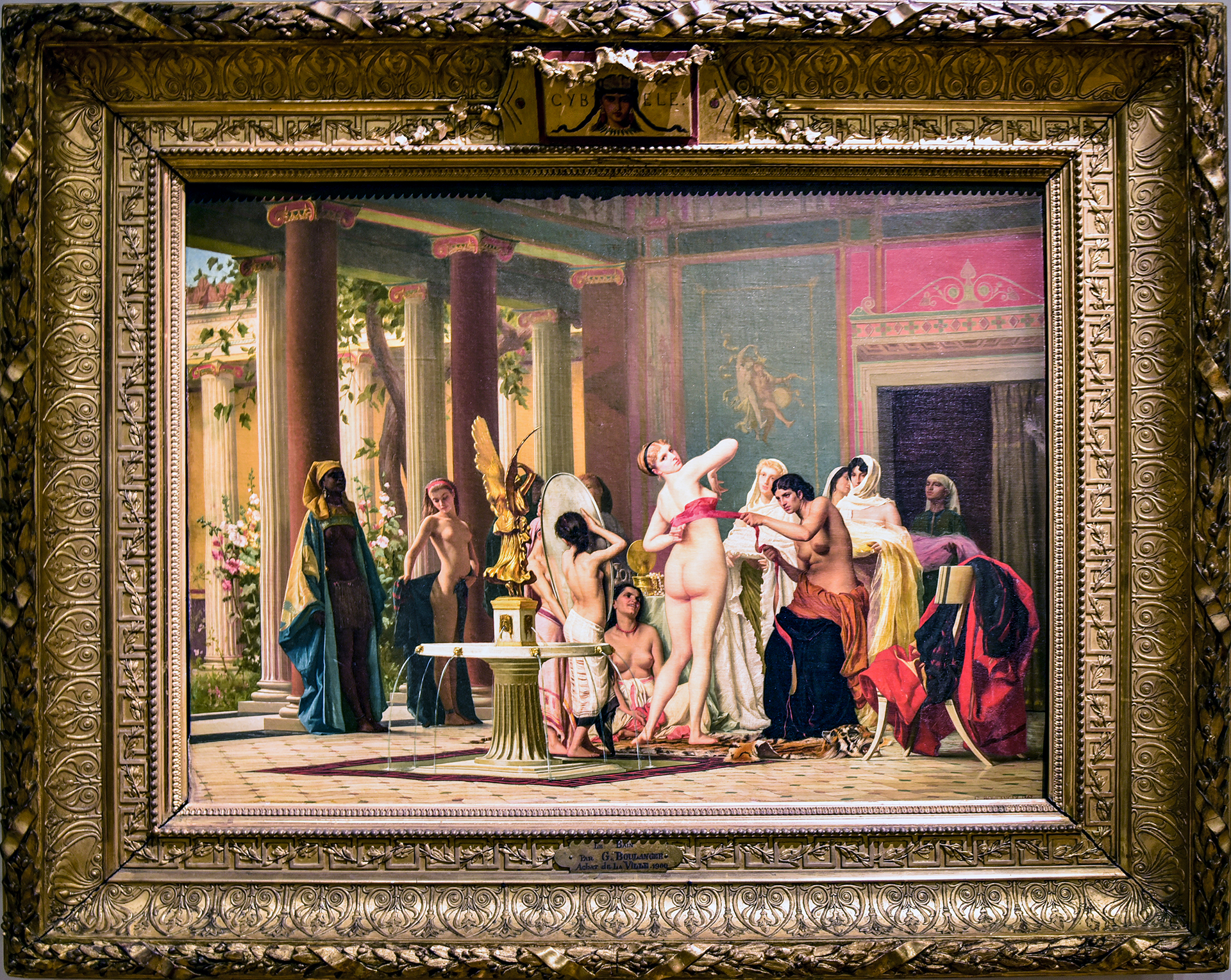 Gustave Clarence Adolphe Boulanger
(Paris, 1824 -1888)
Après le Bain, 1867