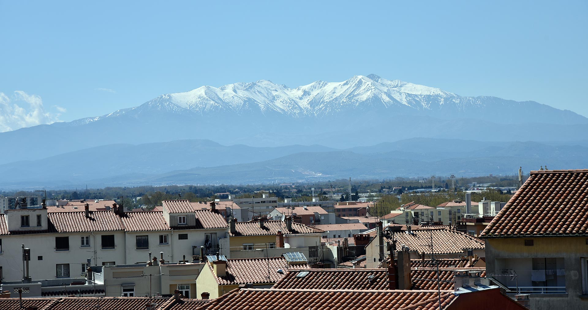 Vue sur le Canigou - Pyrenées