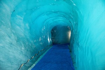 Le tunnel de glace