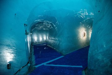 Le tunnel de glace