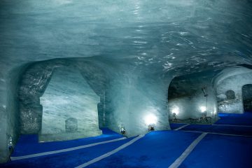 Le tunnel de glace