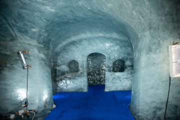 Le tunnel de glace