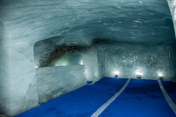 Le tunnel de glace
