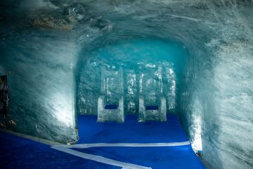Le tunnel de glace