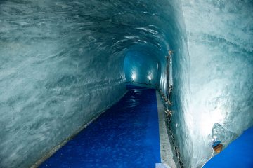 Le tunnel de glace