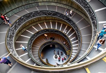 Escalier musée  Vatican