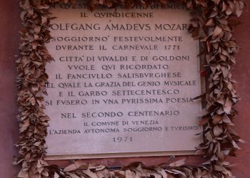 Plaque de Amadeus Mozart