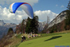 Parapente, Col de Fourclaz