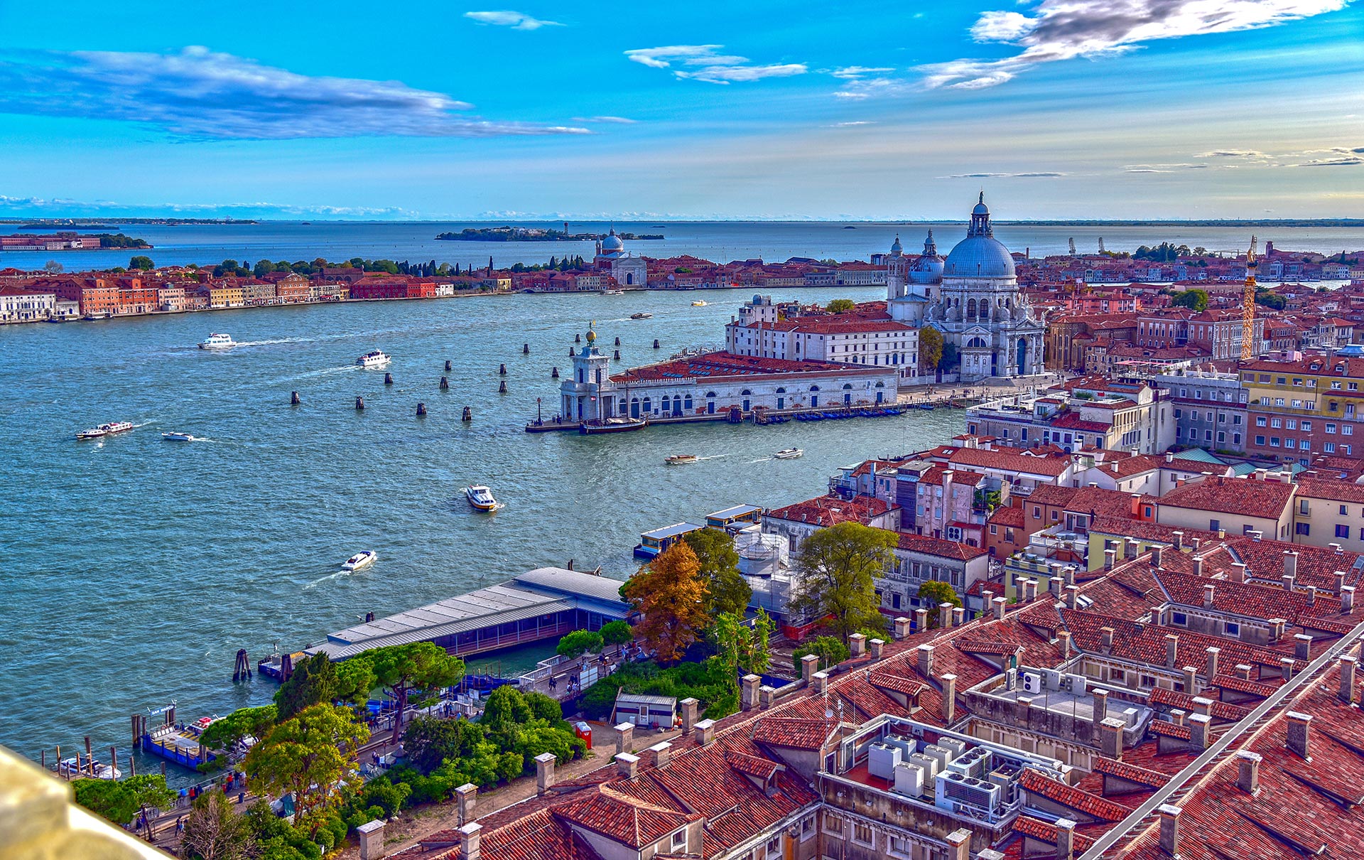 Panorama depuis le haut du Campanile