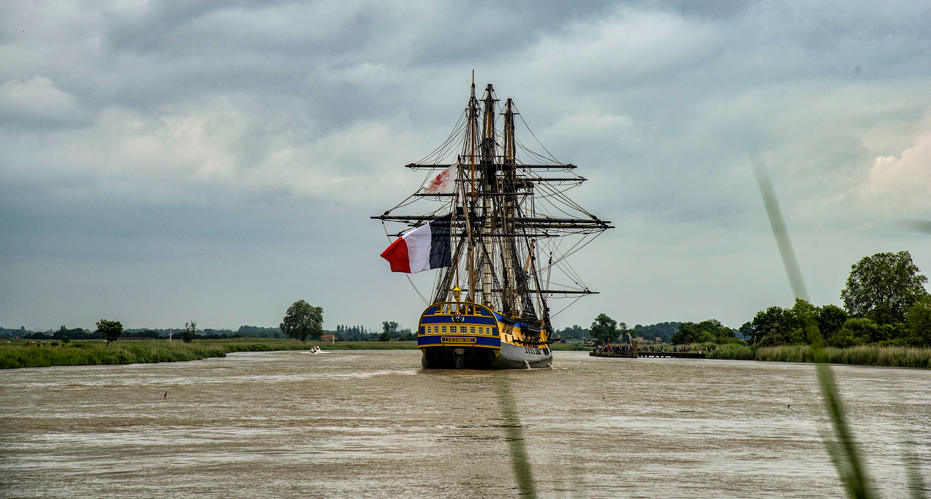 Hermione, départ  vers le Grand Large