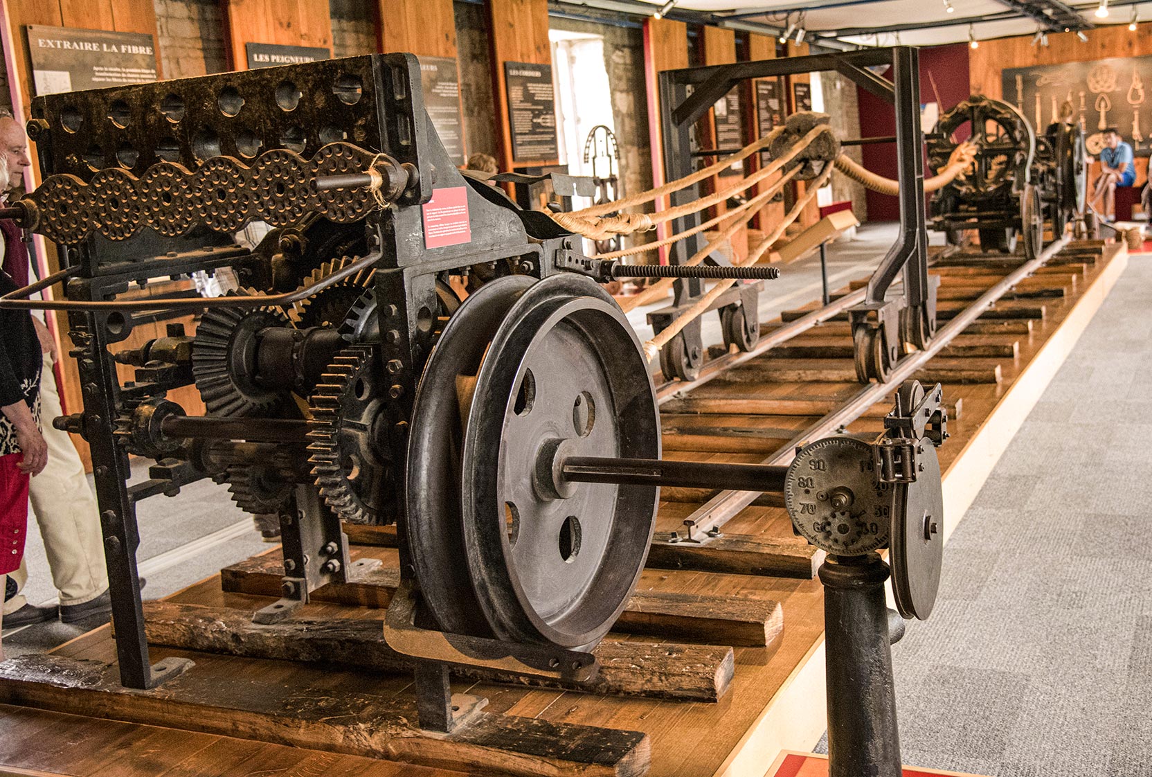 Machinerie de Fabrication des cordages
