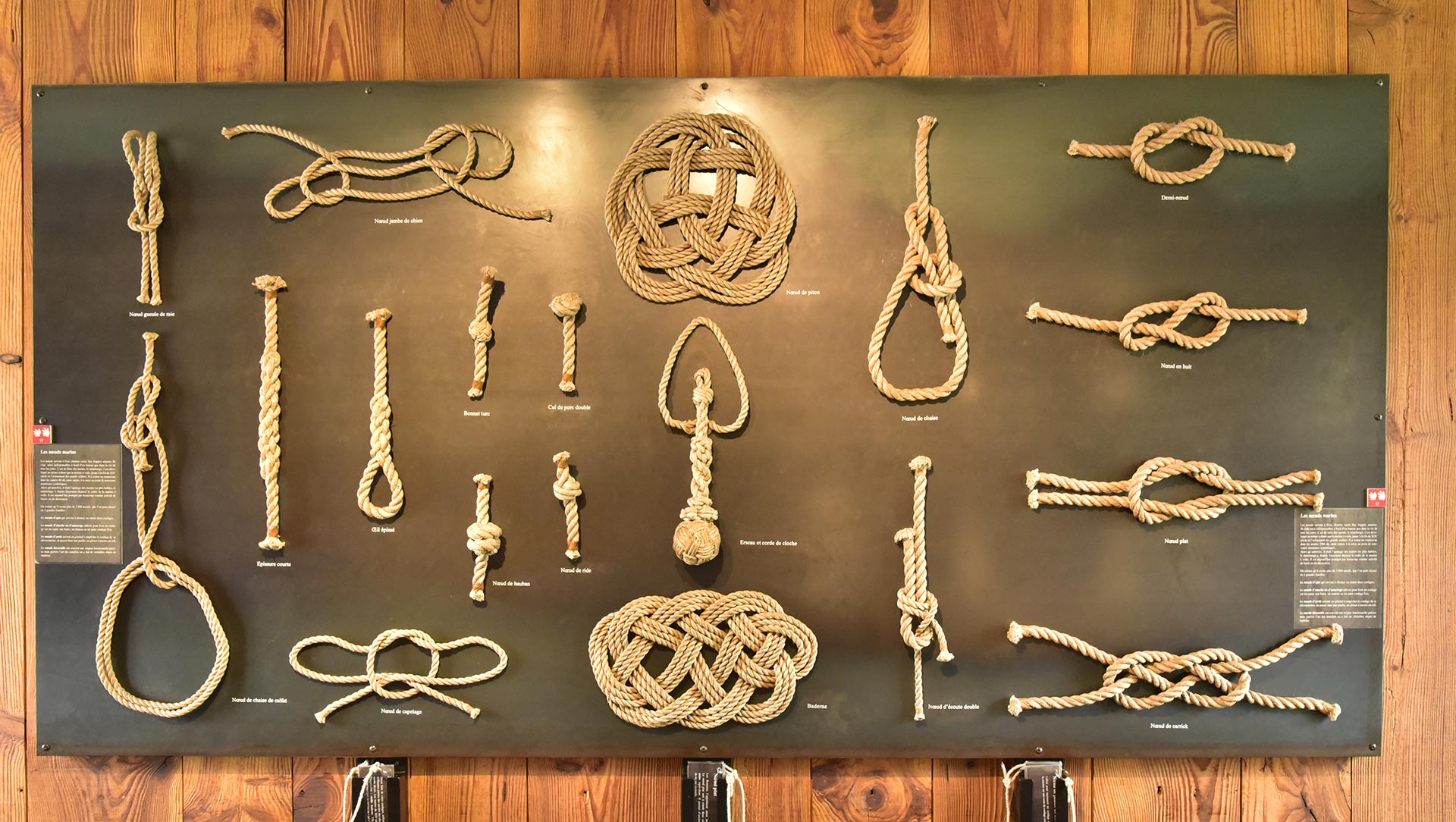 Cordages de la corderie Royale de Louis XIV