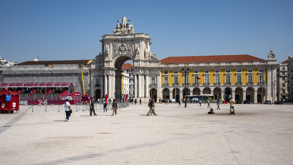 Place du Commerce - Lisbonne - Portugal