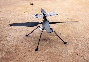 Réqplique de l'Helico sur Mars