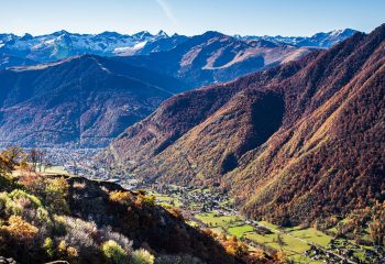 Luchon vue depuis Artigues