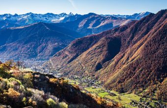 Luchon vue depuis Artigues